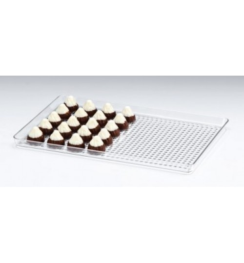POLYCARBONAT ÇİKOLATA TEŞHİR TEPSİ 20 X 30 Cm